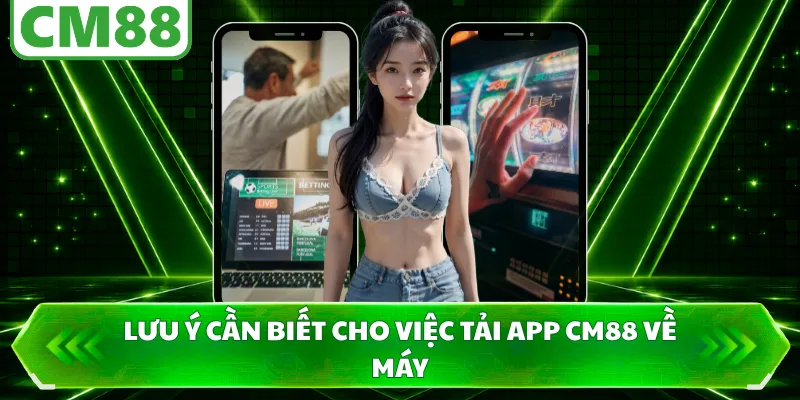 Lưu ý cần biết cho việc tải app CM88 về máy