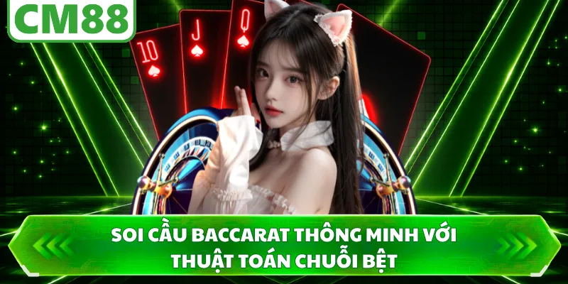 Soi cầu Baccarat thông minh với thuật toán chuỗi bệt